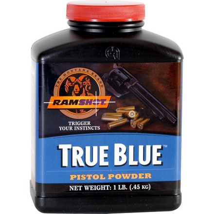 RAMSHOT TRUE BLUE SMOKELESS HANDGUN POWDER (1 LB)