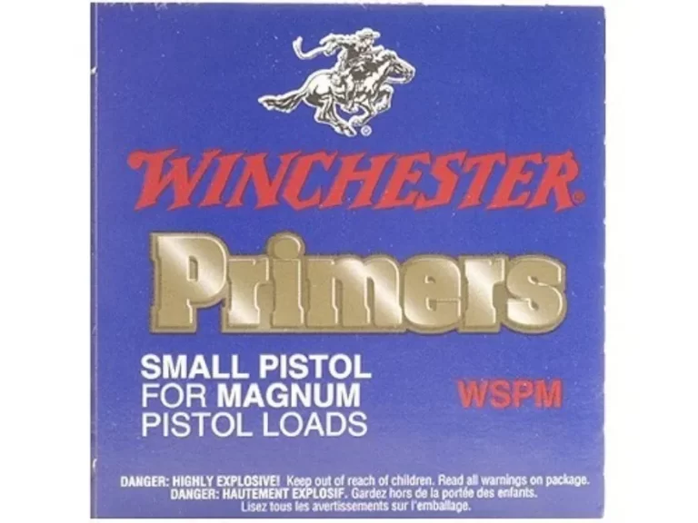 WINCHESTER SMALL PISTOL MAGNUM PRIMERS #1-1/2M BOX OF 1000 (10 TRAYS OF 100)