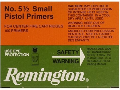 remington small pistol primers for 9mm